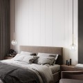 Lampa wisząca ze złotymi elementami NILOS czarno-złoty G9 5941 TK Lighting