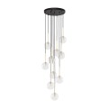 Lampa wisząca z transparentnymi szklanymi kloszami NILOS deisgnerska 5944 TK Lighting