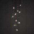 Lampa wisząca z transparentnymi szklanymi kloszami NILOS deisgnerska 5944 TK Lighting