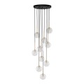 Lampa wisząca z transparentnymi szklanymi kloszami NILOS deisgnerska 5944 TK Lighting