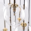 Lampa wisząca NILOS Czarny złoty G9 małe szklane kuleczki 5945 TK Lighting