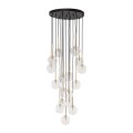Lampa wisząca NILOS Czarny złoty G9 małe szklane kuleczki 5945 TK Lighting