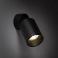 Kinkiet ścienny z regulacją czarny na GU10 nad schody LOGAN 5372 TK Lighting