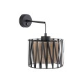 Kinkiet z podwójnym kloszem HARMONY Czarny 1xE27 5950 TK Lighting