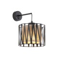 Kinkiet z podwójnym kloszem HARMONY Czarny 1xE27 5950 TK Lighting