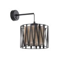 Kinkiet z podwójnym kloszem HARMONY Czarny 1xE27 5950 TK Lighting