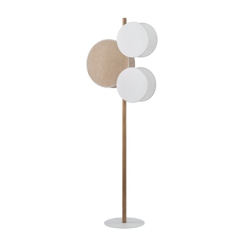 Rustykalna nowoczesna lampa podłogowa 125cm z abażurami 5960 TK Lighting