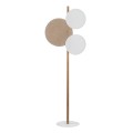 Rustykalna nowoczesna lampa podłogowa 125cm z abażurami 5960 TK Lighting