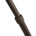 Lampa podłogowa MOBY BROWN lniany wiszący klosz, gwint E27 6097 TK Lighting