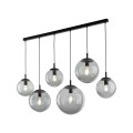 Lampa wisząca ESME szklane klosze Czarny E27 MAX 15W LED 5383 TK Lighting