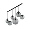 Lampa wisząca ESME szklane klosze Czarny E27 MAX 15W LED 5383 TK Lighting