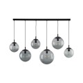 Lampa wisząca ESME szklane klosze Czarny E27 MAX 15W LED 5383 TK Lighting
