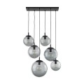 Lampa wisząca nowoczesna szkło grafitowe klosze kule ESME E27 5384 TK Lighting