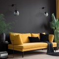 Kinkiet ESME szklany klosz Czarny E27 MAX 15W LED 5386 TK Lighting