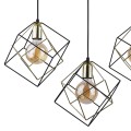 ALAMBRE LAMPA WISZĄCA 3 PŁ LISTWA  CZ/ZŁ 2699 TK Lighting