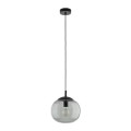 Lampa wisząca szklany klosz VIBE Czarny E27 MAX 15W LED 5827 TK Lighting