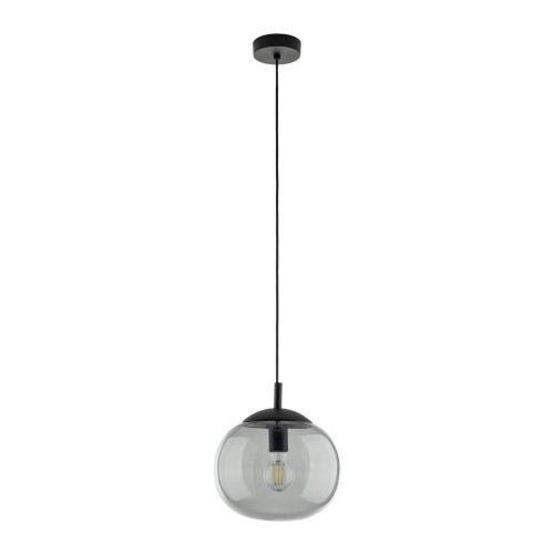 Lampa wisząca szklany klosz VIBE Czarny E27 MAX 15W LED 5827 TK Lighting