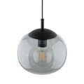 Lampa wisząca szklany klosz VIBE Czarny E27 MAX 15W LED 5827 TK Lighting