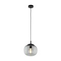 Lampa wisząca szklany klosz VIBE Czarny E27 MAX 15W LED 5827 TK Lighting