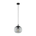 Lampa wisząca szklany klosz VIBE Czarny E27 MAX 15W LED 5827 TK Lighting