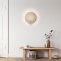 Kinkiet z okrągłym abażurem w kolorze juty E27 PULSE 4814 TK Lighting