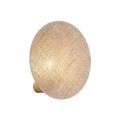 Kinkiet z okrągłym abażurem w kolorze juty E27 PULSE 4814 TK Lighting