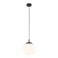 Lampa wisząca kula mleczny kosz VIBE Czarny E27 MAX 15W LED 4759 TK Lighting