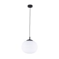Lampa wisząca z białym kloszem ze szkła 35cm nad stół E27 4804 TK Lighting