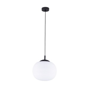 Lampa wisząca z białym kloszem ze szkła 35cm nad stół E27 4804 TK Lighting