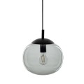 Lampa wisząca ze szklanym, grafitowym kloszem VIBE 1xE27 4972 TK Lighting