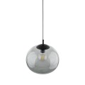 Lampa wisząca ze szklanym, grafitowym kloszem VIBE 1xE27 4972 TK Lighting