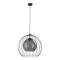 Lampa wisząca UNIVERSO gwint E27 moc 15W styl nowoczesny szklany klosz | czarny 2552 TK lighting