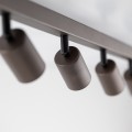 Lampa sufitowa brązowa reflektorki na listwie 8xGU10 6184 TK Lighting