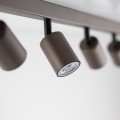 Lampa sufitowa brązowa reflektorki na listwie 8xGU10 6184 TK Lighting