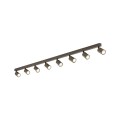 Lampa sufitowa brązowa reflektorki na listwie 8xGU10 6184 TK Lighting