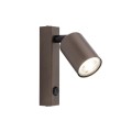 Kinkiet lampa brązowa ścienna z włącznikiem TOP BROWN 4872 TK Lighting