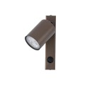 Kinkiet lampa brązowa ścienna z włącznikiem TOP BROWN 4872 TK Lighting