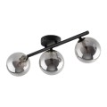 Lampa sufitowa do salonu grafitowe szklane klosze G9 ESTERA 6855 TK Lighting