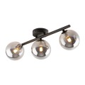 Lampa sufitowa do salonu grafitowe szklane klosze G9 ESTERA 6855 TK Lighting