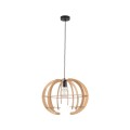 Lampa wisząca z nowoczesnym kloszem kolor dębu E27 VENUS WOOD 6886 TK Lighting