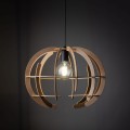 Lampa wisząca z nowoczesnym kloszem kolor dębu E27 VENUS WOOD 6886 TK Lighting