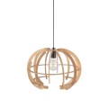 Lampa wisząca z nowoczesnym kloszem kolor dębu E27 VENUS WOOD 6886 TK Lighting