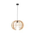 Lampa wisząca z nowoczesnym kloszem kolor dębu E27 VENUS WOOD 6886 TK Lighting