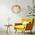 Lampa wisząca nowoczesna do salonu VENUS WOOD L 6888 TK Lighting