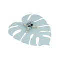 Kinkiet ścienny liść MONSTERA XL w kolorze miętowym 4*G9 5913 TK Lighting