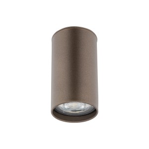 Spot natynkowy tuba brązowy średnica 5cm GU10 TOP 5733 TK Lighting
