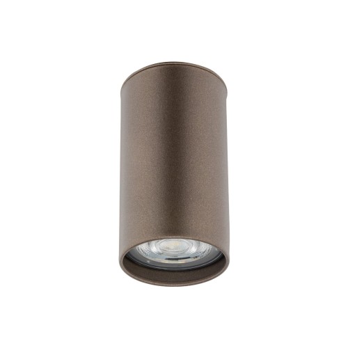 Spot natynkowy tuba brązowy średnica 5cm GU10 TOP 5733 TK Lighting