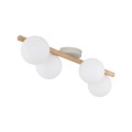Lampa sufitowa drewniana ze szklanymi kloszami ESTERA WOOD G9 5769 TK Lighting