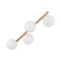 Lampa sufitowa drewniana ze szklanymi kloszami ESTERA WOOD G9 5769 TK Lighting