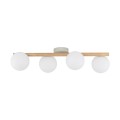 Lampa sufitowa drewniana ze szklanymi kloszami ESTERA WOOD G9 5769 TK Lighting